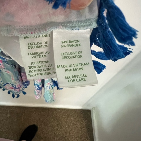 Lilly Pulitzer Floral Romper - Picture 6 of 7